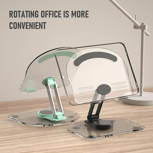 Mobile & iPad Stand with 360° Rotation