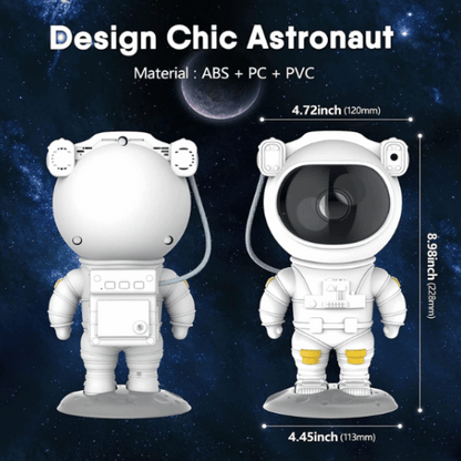 Astronaut Starry Projector 360° Adjustable Galaxy Space Projector Light