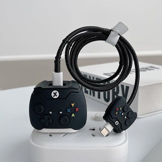 Charger Case Cover for iPhone with Cable Wire Saver – Gaming Remote