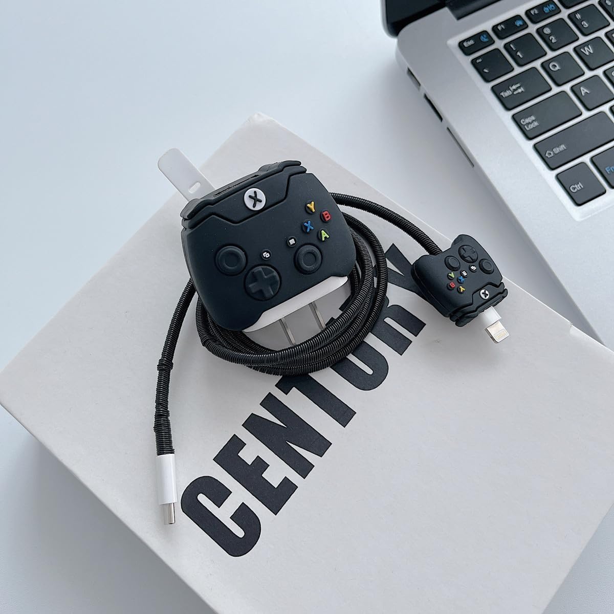 Charger Case Cover for iPhone with Cable Wire Saver – Gaming Remote