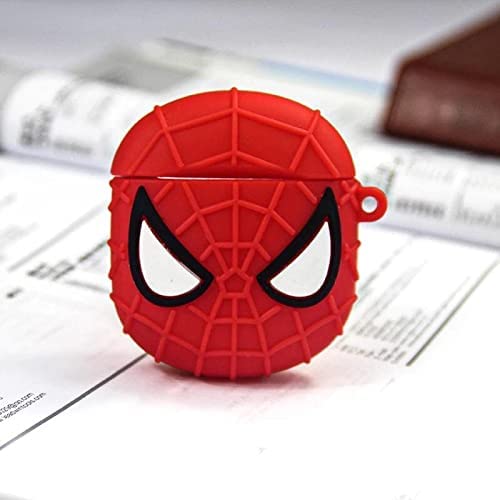 Spider-Man Silicone Case for AirPods 1 & 2 – with Keyring