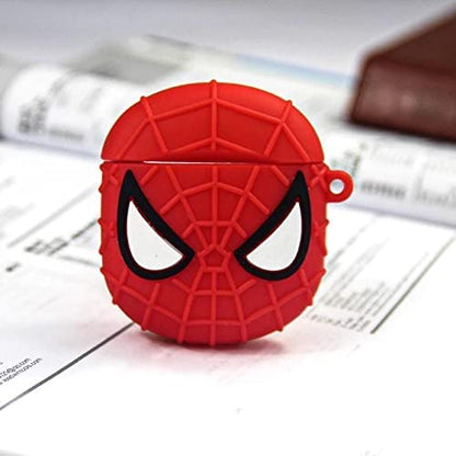 Spider-Man Silicone Case for AirPods 1 & 2 – with Keyring