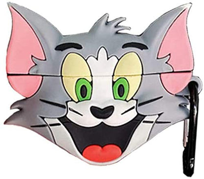 Tom Silicone Case for AirPods Pro 2 – with Keychain